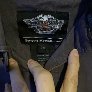 Harley Davidson Willie G sleeve less denim